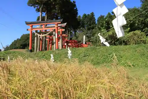 高屋敷稲荷神社の鳥居