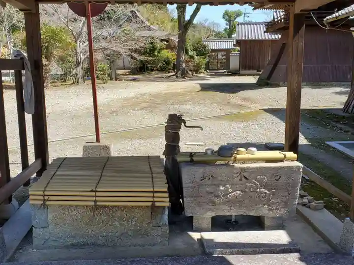 萬勝寺の手水舎