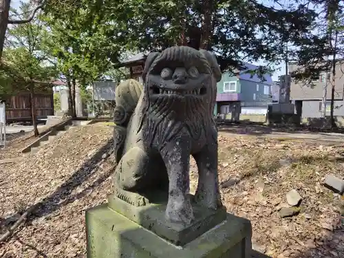 永山神社の狛犬