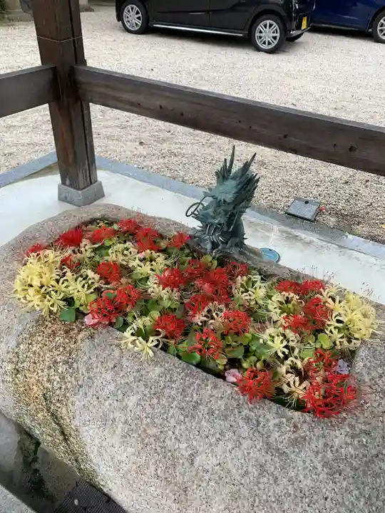 神館神社の手水舎