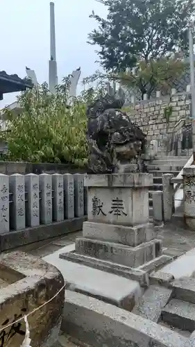 熊野神社の狛犬