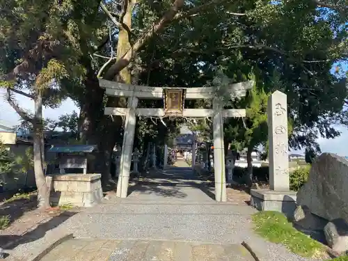 玉田神社の鳥居