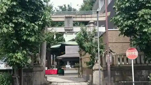 小野照崎神社の鳥居