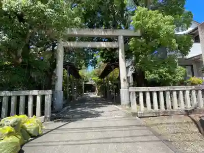 天武天皇社の鳥居