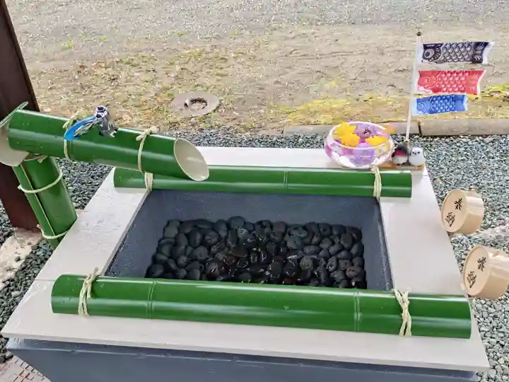 留辺蘂神社の手水舎