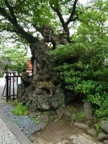 千葉神社の狛犬