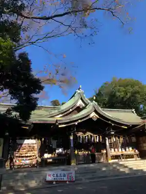 検見川神社の本殿・本堂