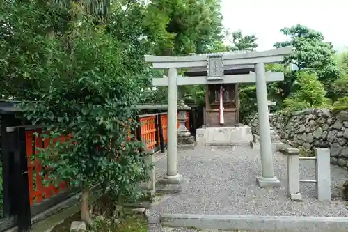 大冨騎鈴神社の鳥居