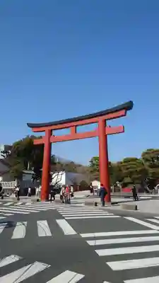 鶴岡八幡宮の鳥居