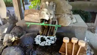 大宝八幡宮の手水舎