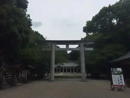 宮崎縣護國神社の鳥居