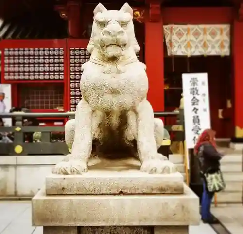 神田神社（神田明神）の狛犬