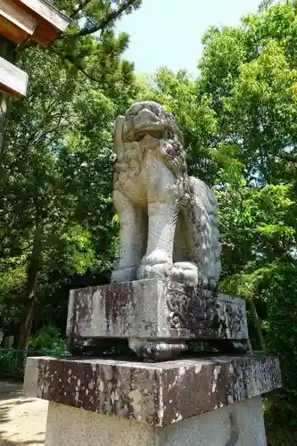 大直禰子神社の狛犬