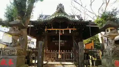 南品川諏訪神社の本殿・本堂