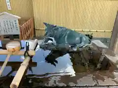 羽田神社の手水