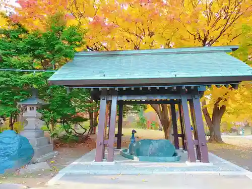 月寒神社の手水舎