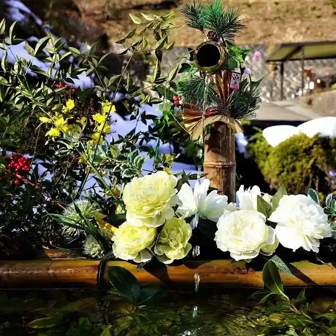 陽林寺の手水舎