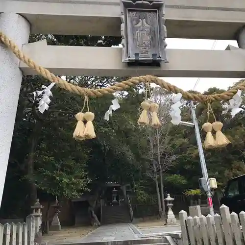 瑞丘八幡神社の鳥居