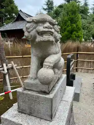 長良神社の狛犬