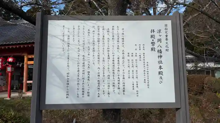 涼ケ岡八幡神社(福島県)