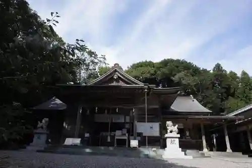 阿波々神社の本殿