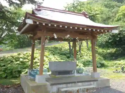 厚岸神社の手水舎