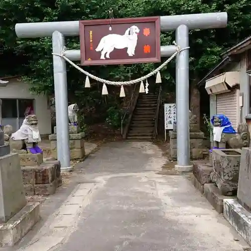 神明宮の鳥居