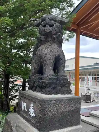 発寒神社の狛犬