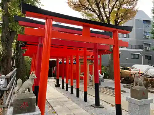 蛇窪神社の鳥居