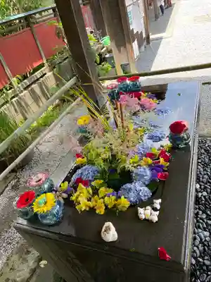 前玉神社の手水舎