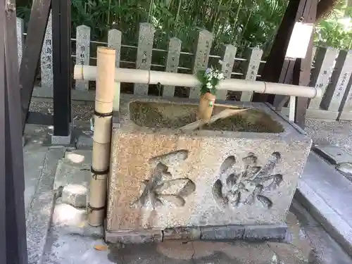 富部神社の手水舎