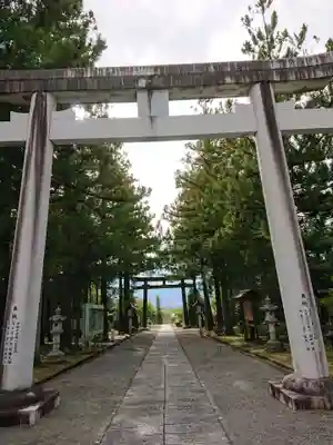 山梨縣護國神社の鳥居