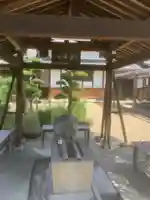 長命寺の手水舎