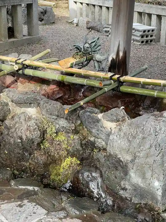 長岡天満宮の手水舎