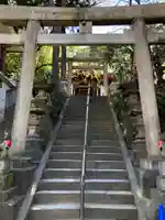 王子稲荷神社の鳥居