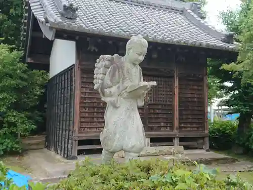 本郷八幡宮の像