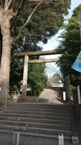 所澤神明社の鳥居