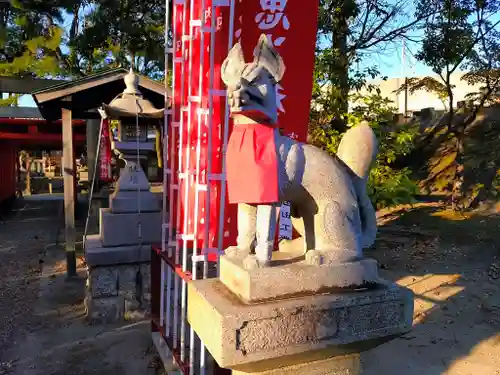 忠次稲荷神社の狛犬