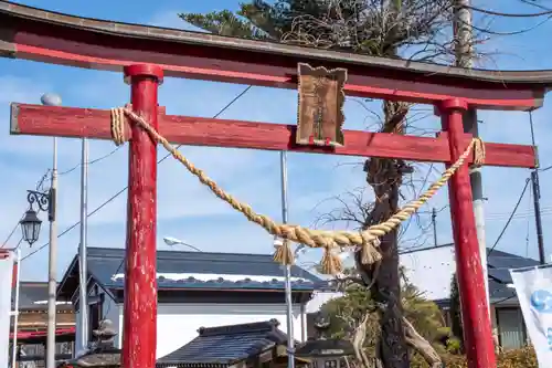 大鏑神社の鳥居