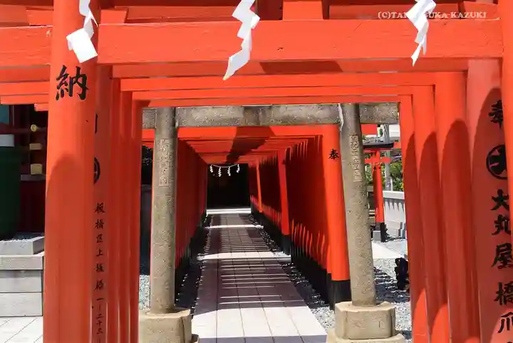 東京羽田 穴守稲荷神社の鳥居