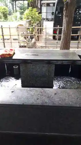 新琴似神社の手水舎