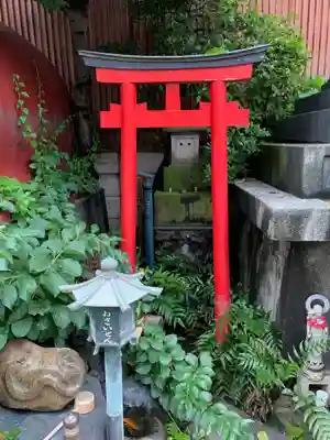 不動院の鳥居