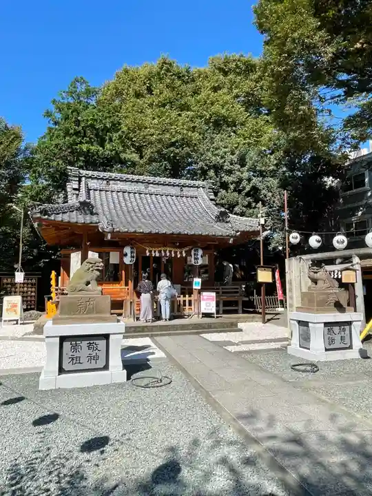 川越熊野神社の本殿・本堂
