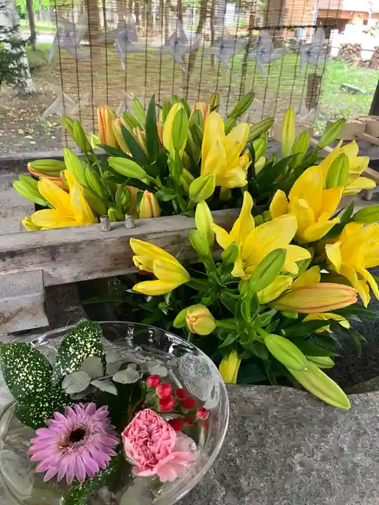 彌彦神社 (伊夜日子神社)の手水舎