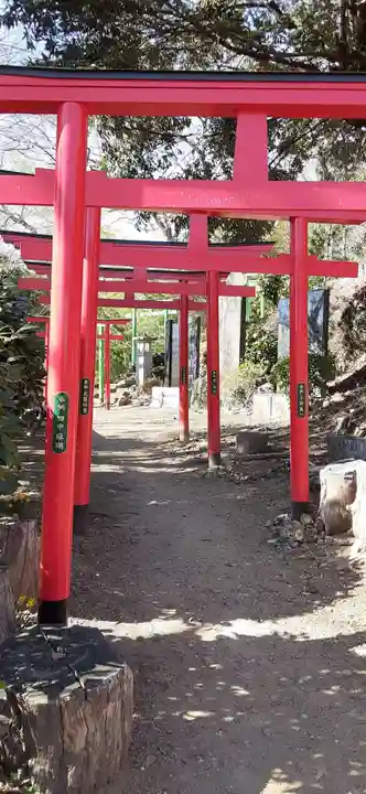 足利織姫神社の鳥居
