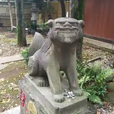 多武峯内藤神社の狛犬