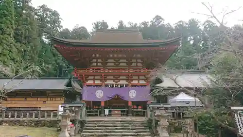 丹生都比売神社の山門・神門