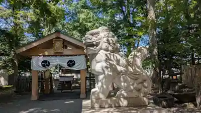 八幡愛宕神社（旭川神社）の狛犬
