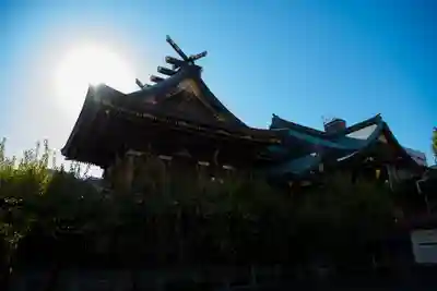 湯島天満宮の本殿・本堂