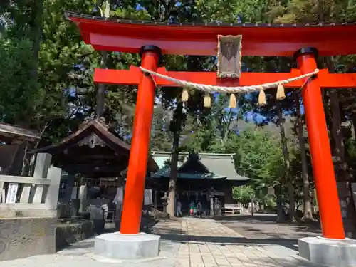 小室浅間神社の鳥居